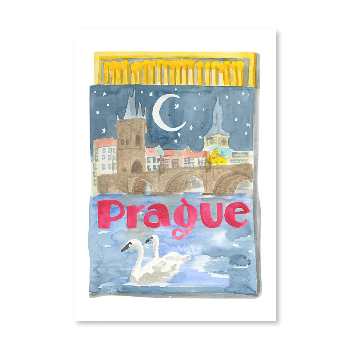 Prague Matchbook Furbish Studio