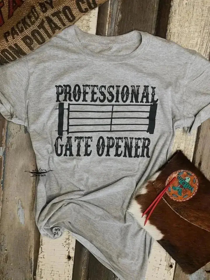 Professional Gate Opener Graphic Tee Wild Junkie
