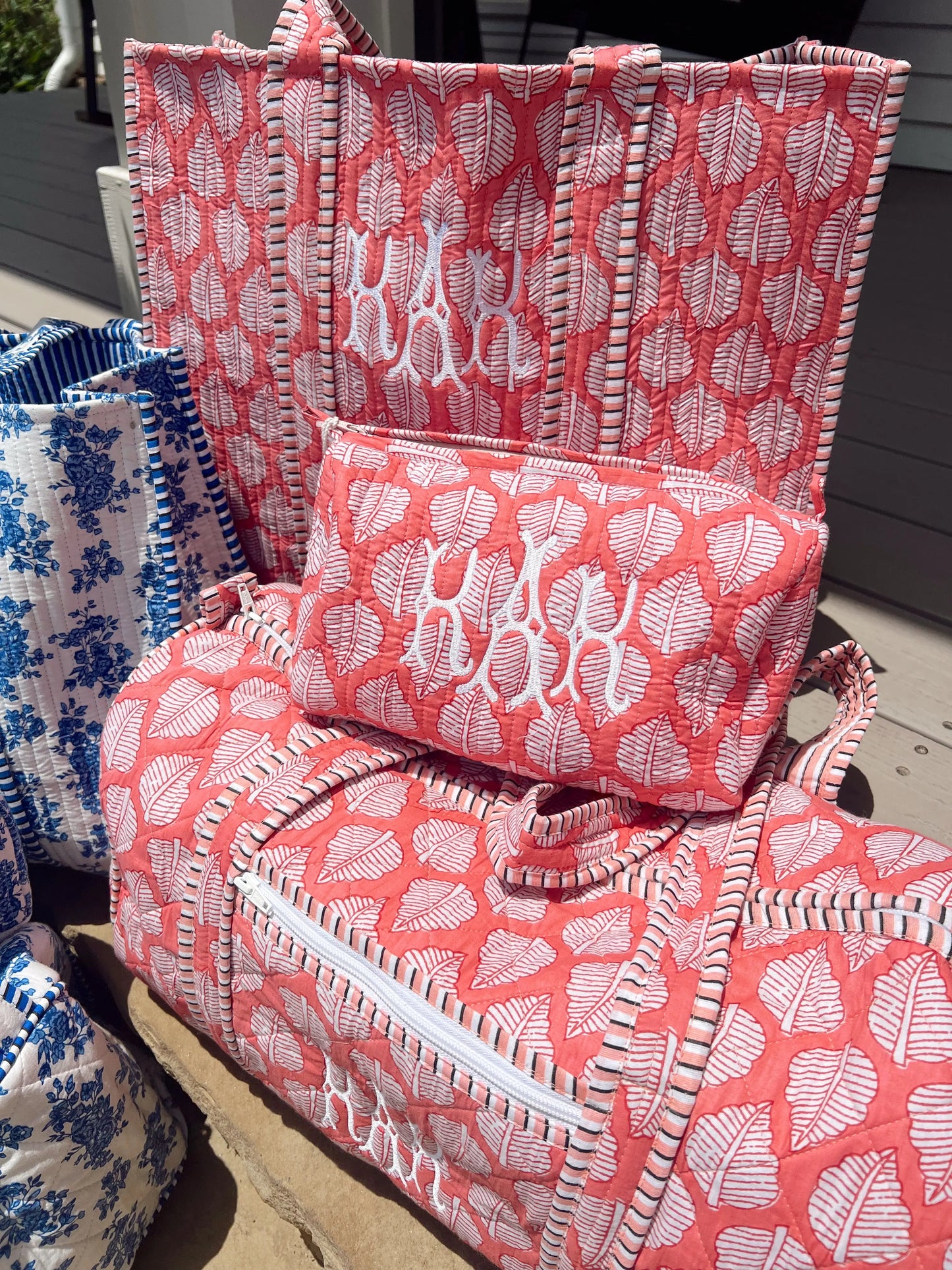 Quilted Block-Print - Aubrey Collection KenzKustomz