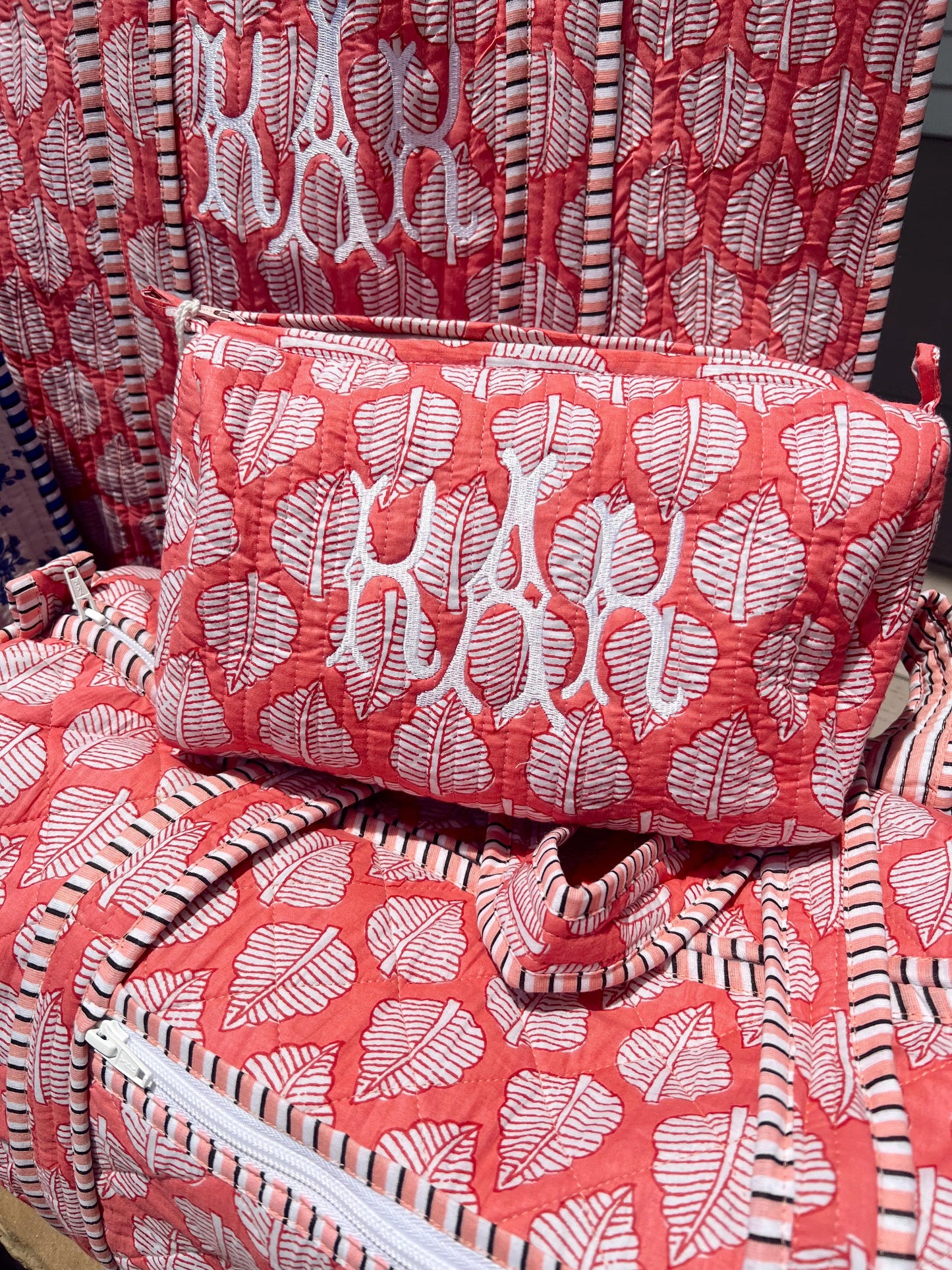 Quilted Block-Print - Aubrey Collection KenzKustomz