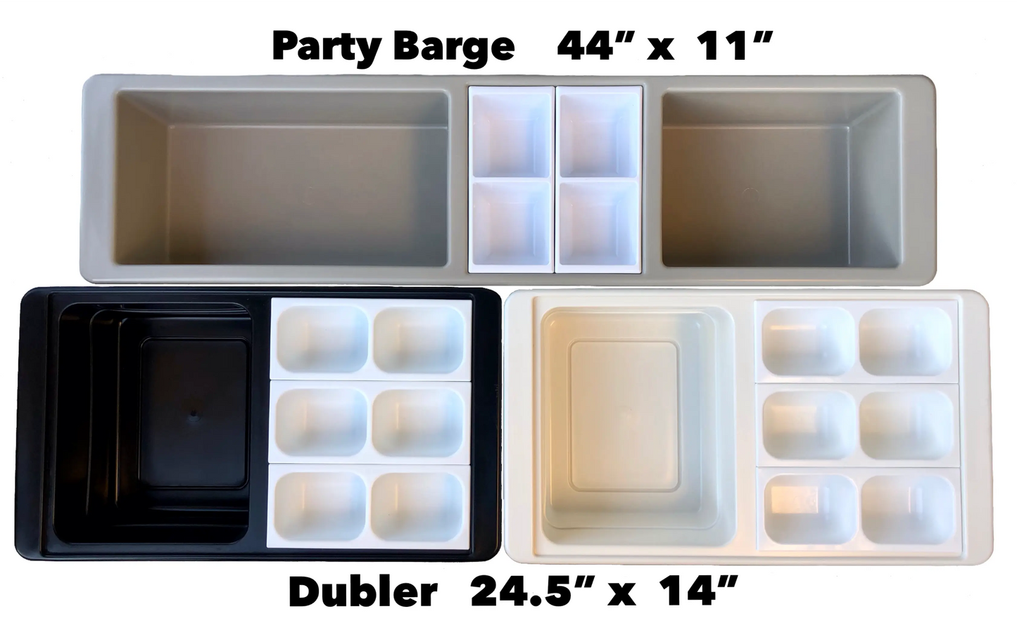 REVO Party Barge Cooler™ | Polar White REVO COOLERS, LLC
