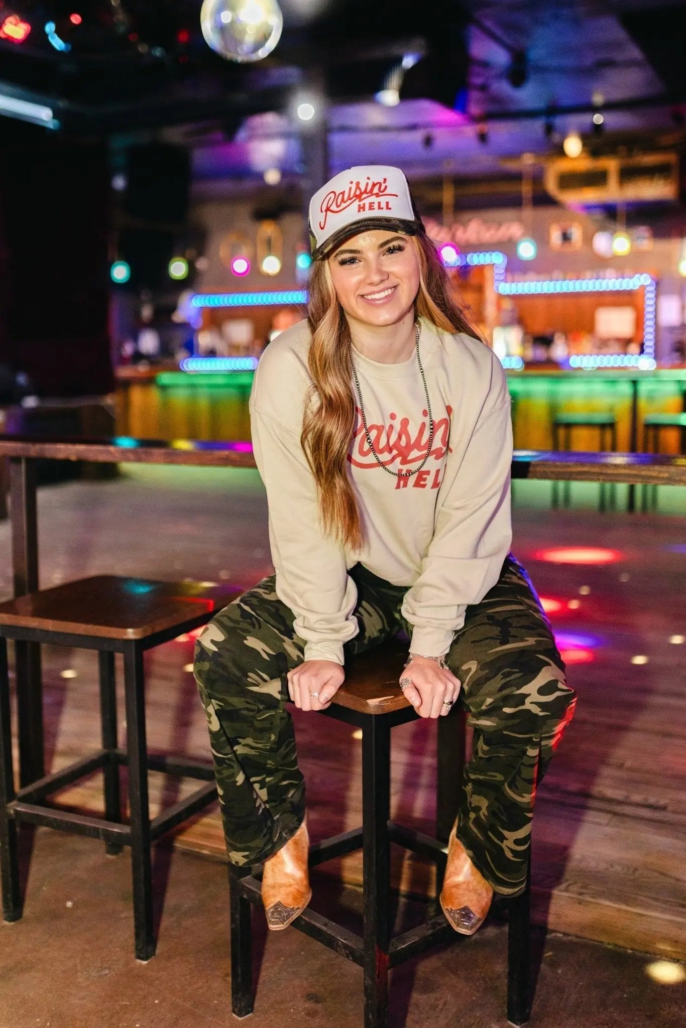 Raisin' Hell Graphic Sweatshirt Wild Junkie