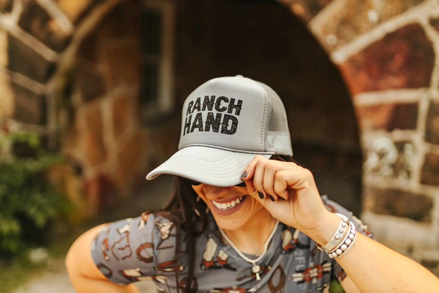 Ranch Hand Trucker Hat Wild Junkie