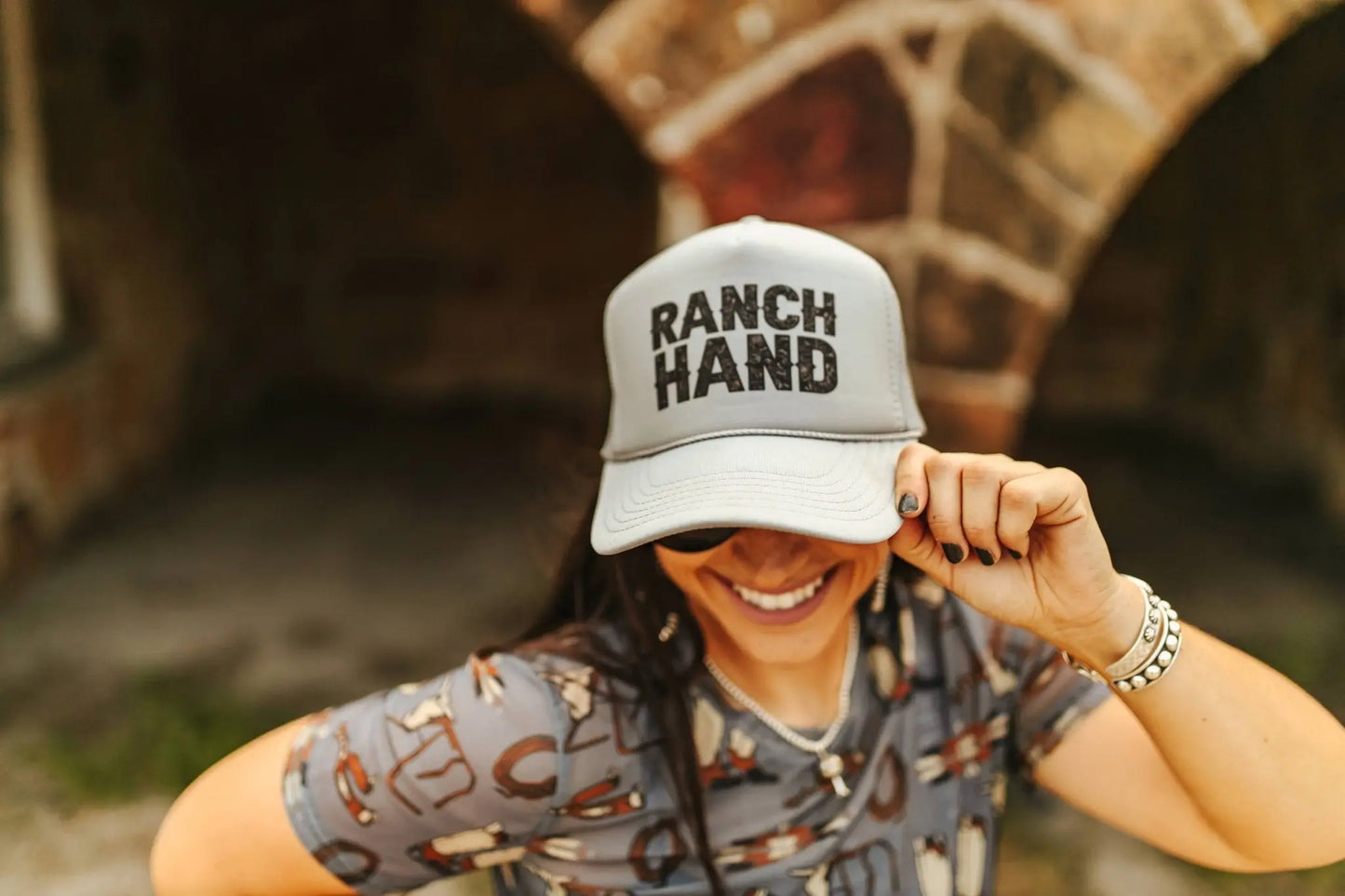 Ranch Hand Trucker Hat Wild Junkie