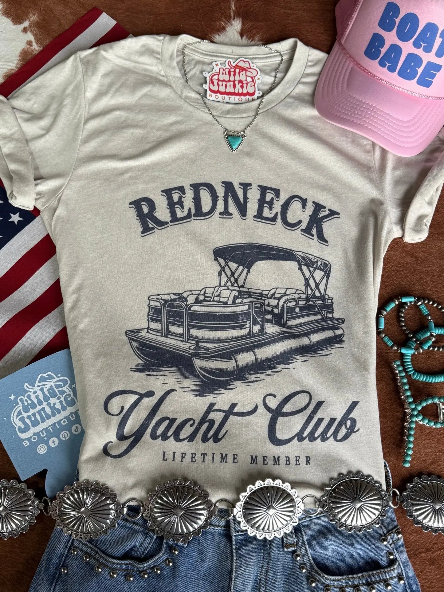 Redneck Yacht Club Graphic Tee Wild Junkie