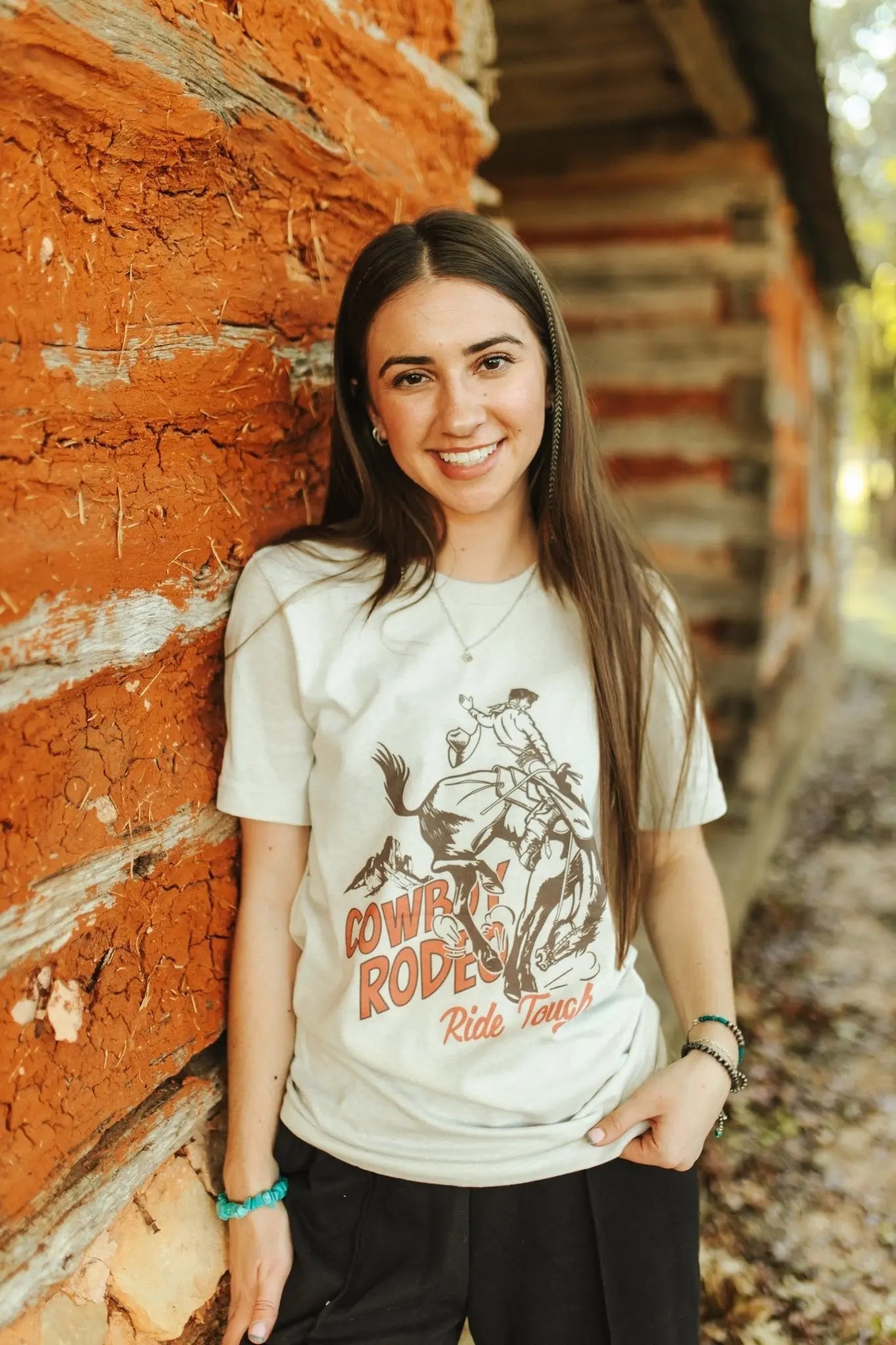 Ride Tough Cowboy Rodeo Graphic Tee Wild Junkie