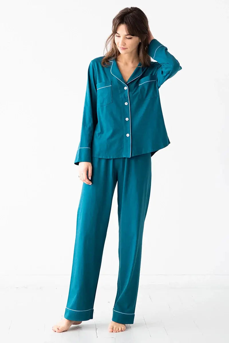 SALUA Classic Pajamas in Pima Cotton Salua Lingerie