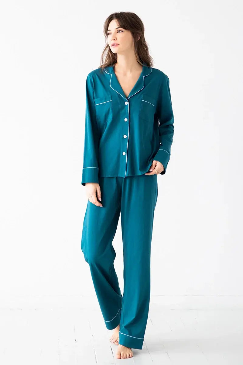 SALUA Classic Pajamas in Pima Cotton Salua Lingerie