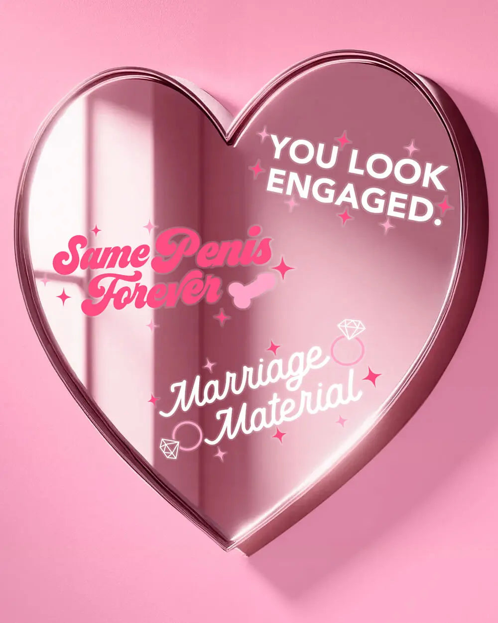 Same Decals Forever - mirror decal set xo, Fetti