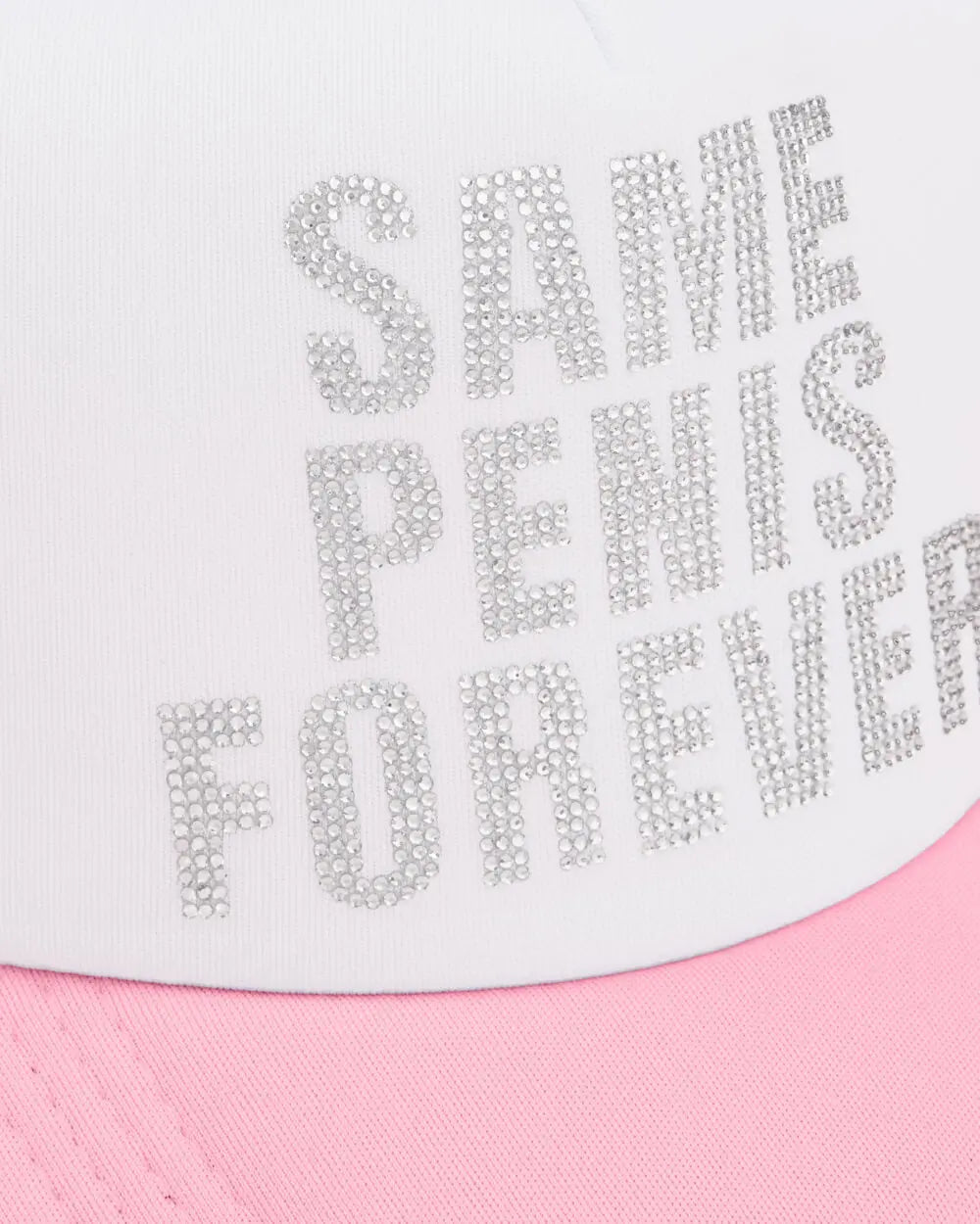 Same Hat Forever - rhinestone trucker hat xo, Fetti