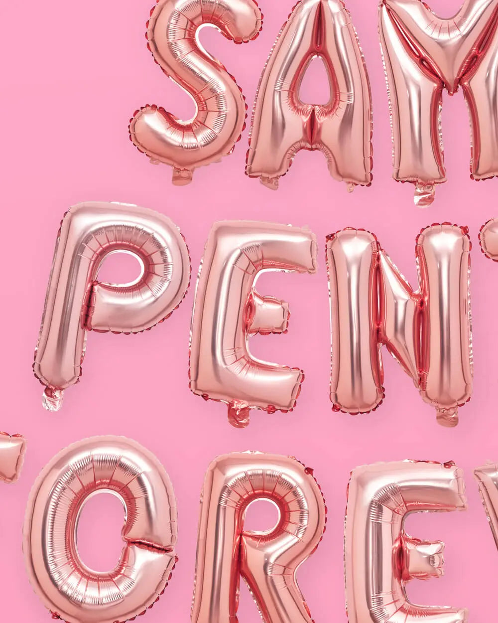 Same Penis 4ever Balloons - 16" foil balloons xo, Fetti
