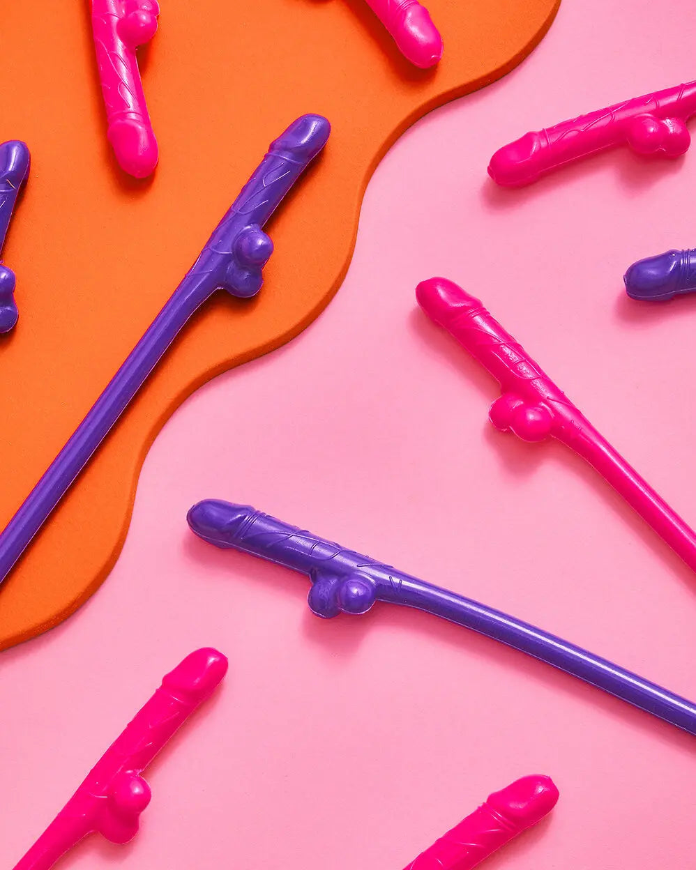 Same Straw Forever - 30 penis straws + confetti xo, Fetti