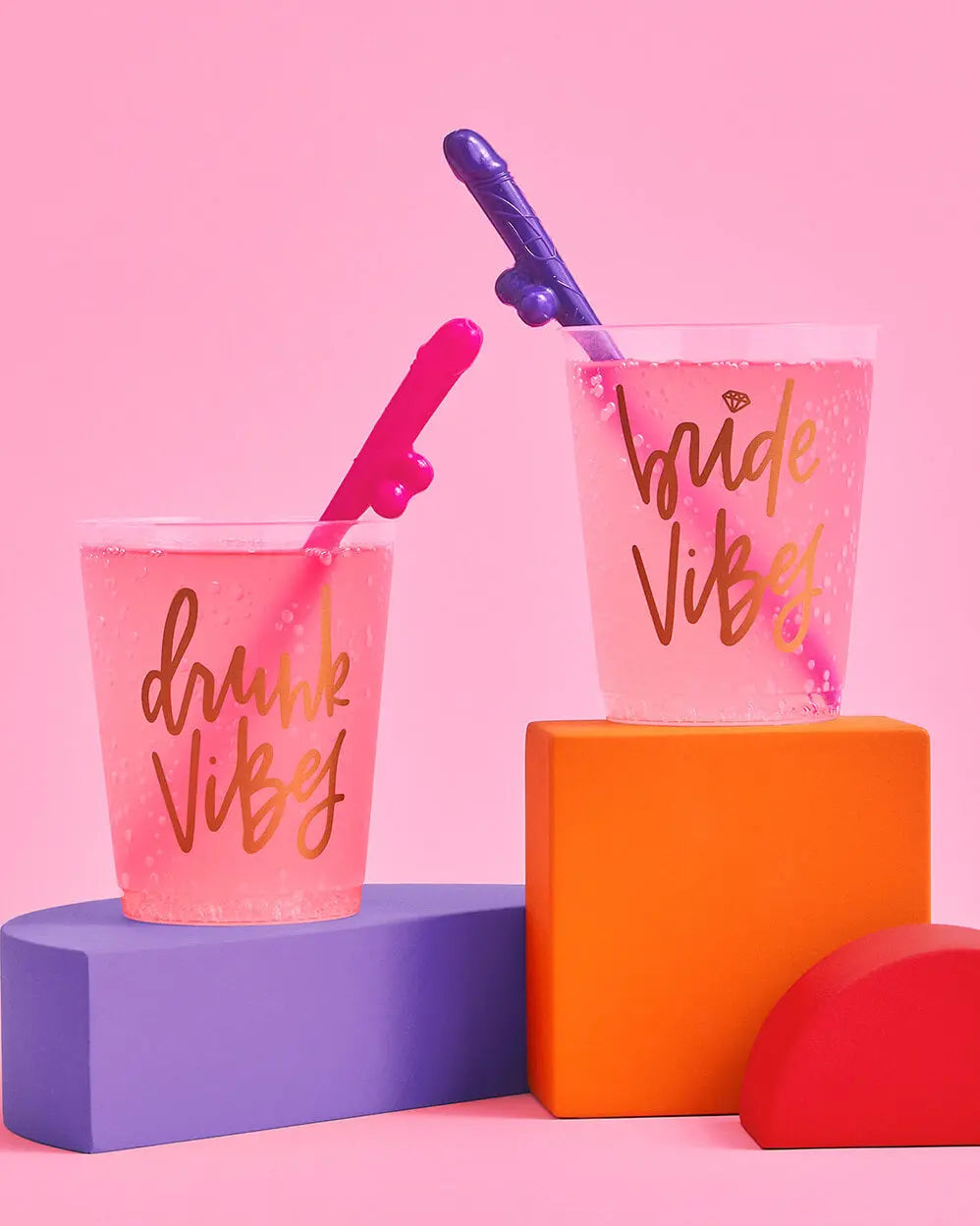 Same Straw Forever - 30 penis straws + confetti xo, Fetti