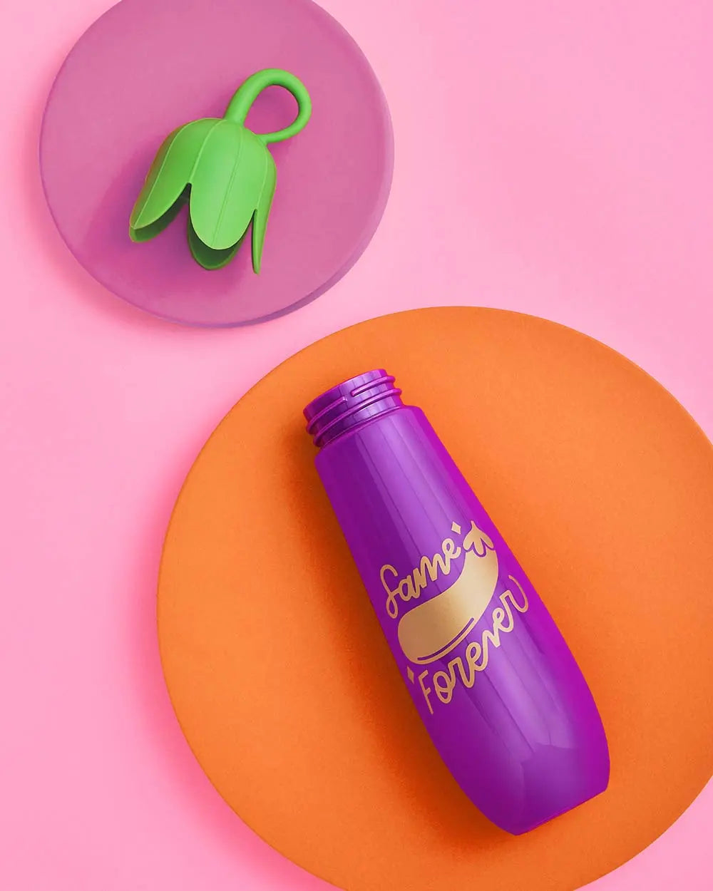 Same π Forever Pack - 4 eggplant water bottles xo, Fetti