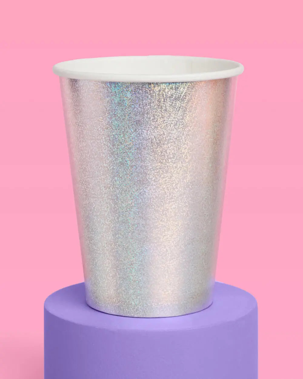 Shimmer Cups - 50 paper cups xo, Fetti
