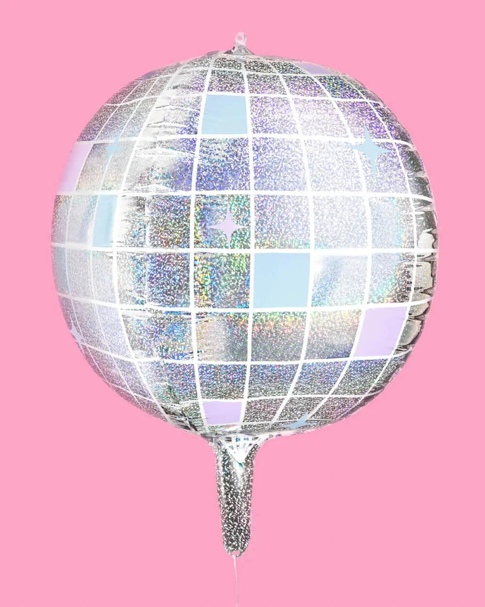 Shimmer Disco Balloon - 4 disco ball balloons xo, Fetti