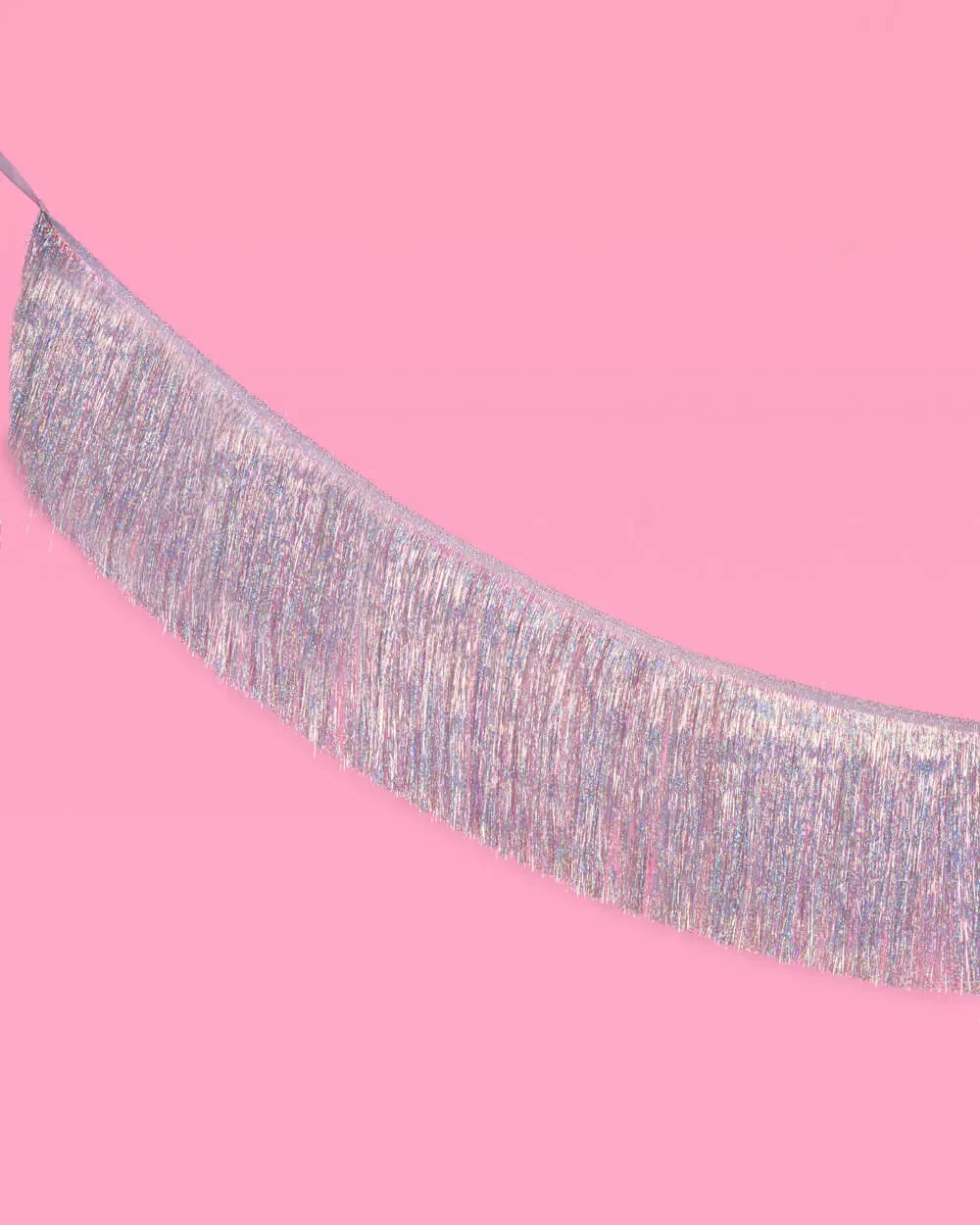 Shimmer Fringe - iridescent banner xo, Fetti