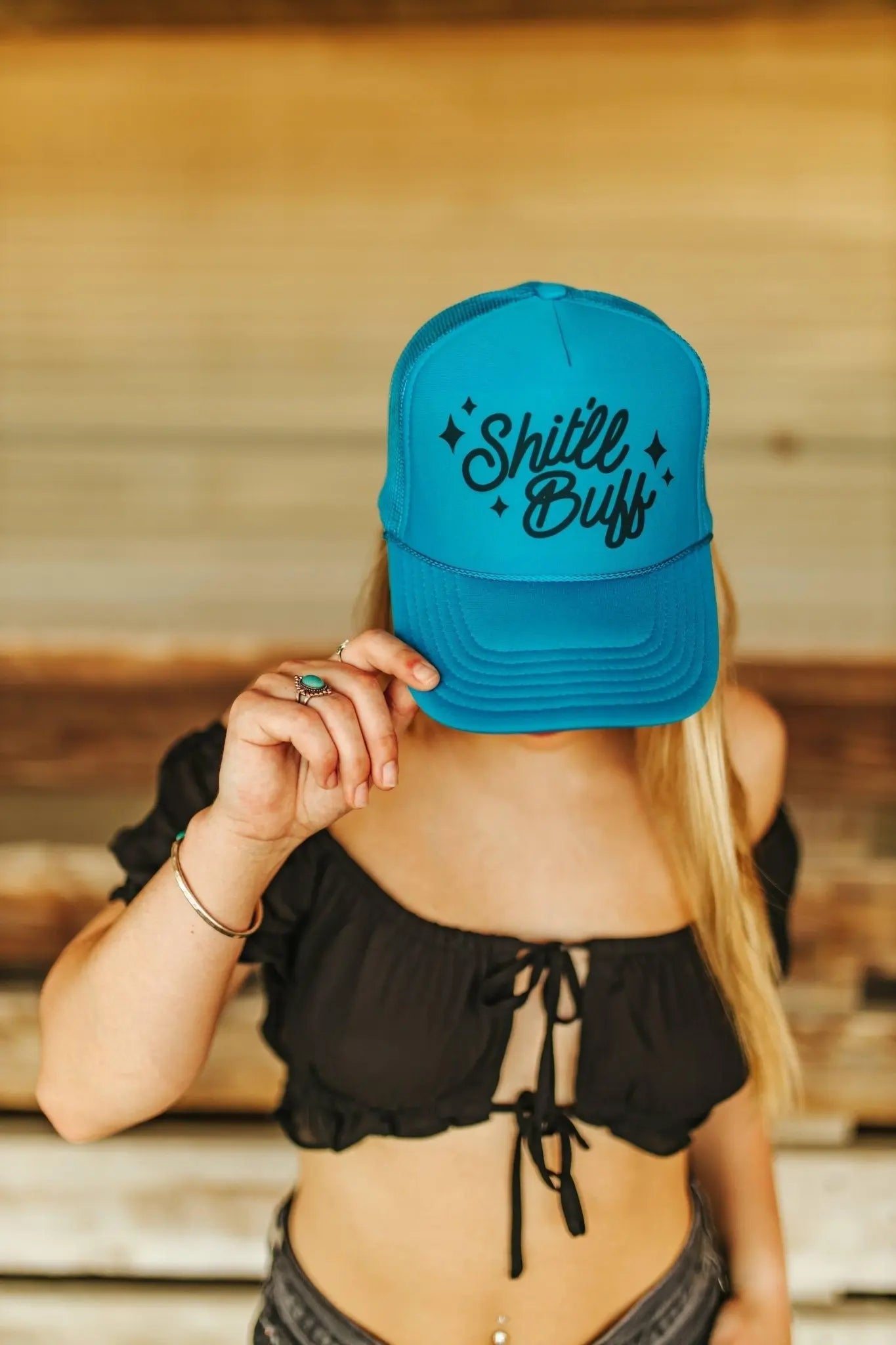 Shit'll Buff Trucker Hat Wild Junkie