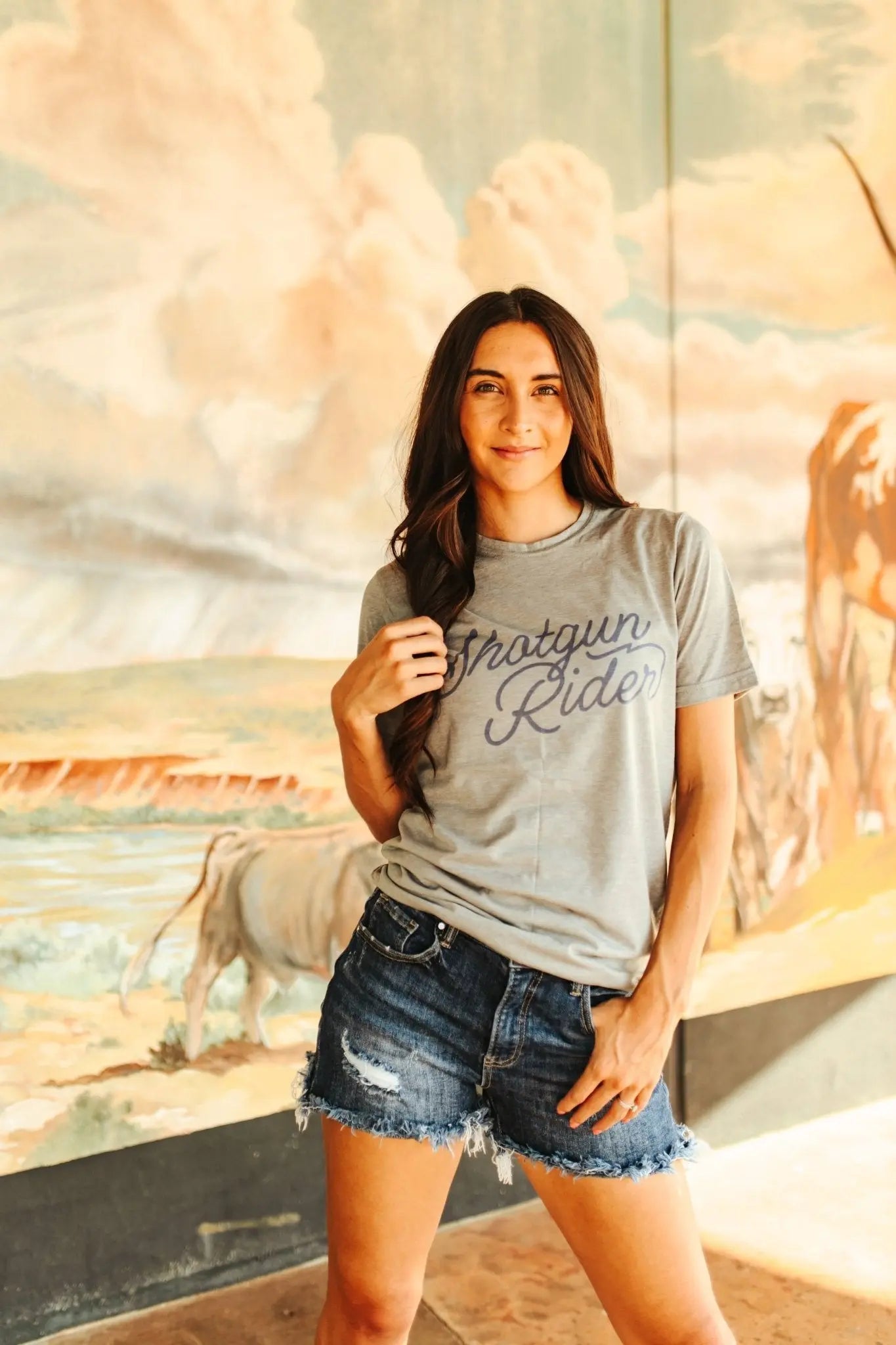 Shotgun Rider Graphic Tee Wild Junkie