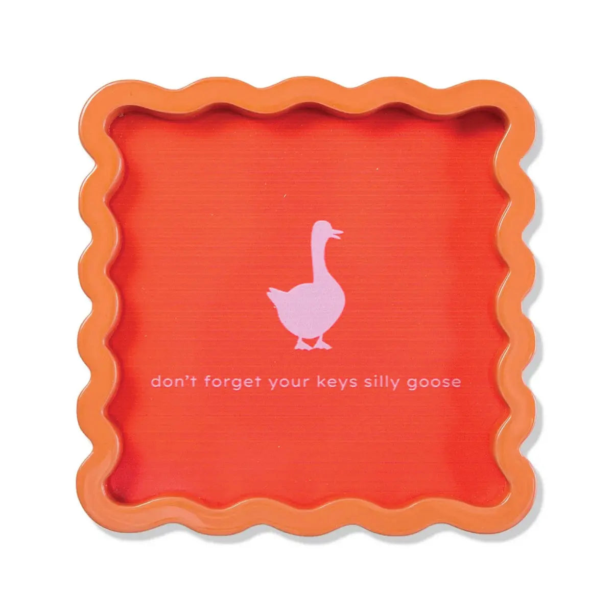 Silly Goose Lacquer Tray Furbish Studio