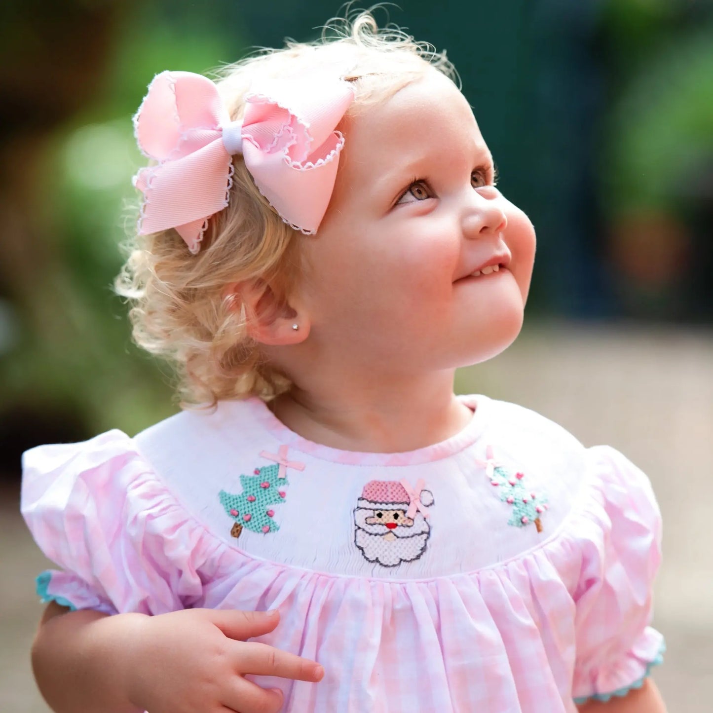 Smocked Christmas Bubble - Latchkey