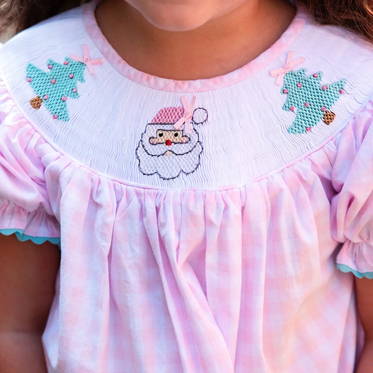 Smocked Christmas Dress - Latchkey