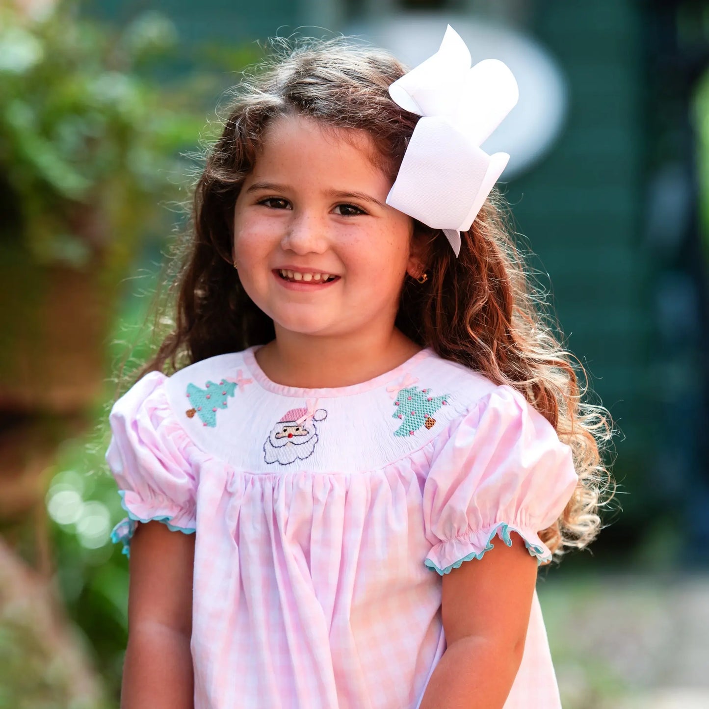 Smocked Christmas Dress - Latchkey