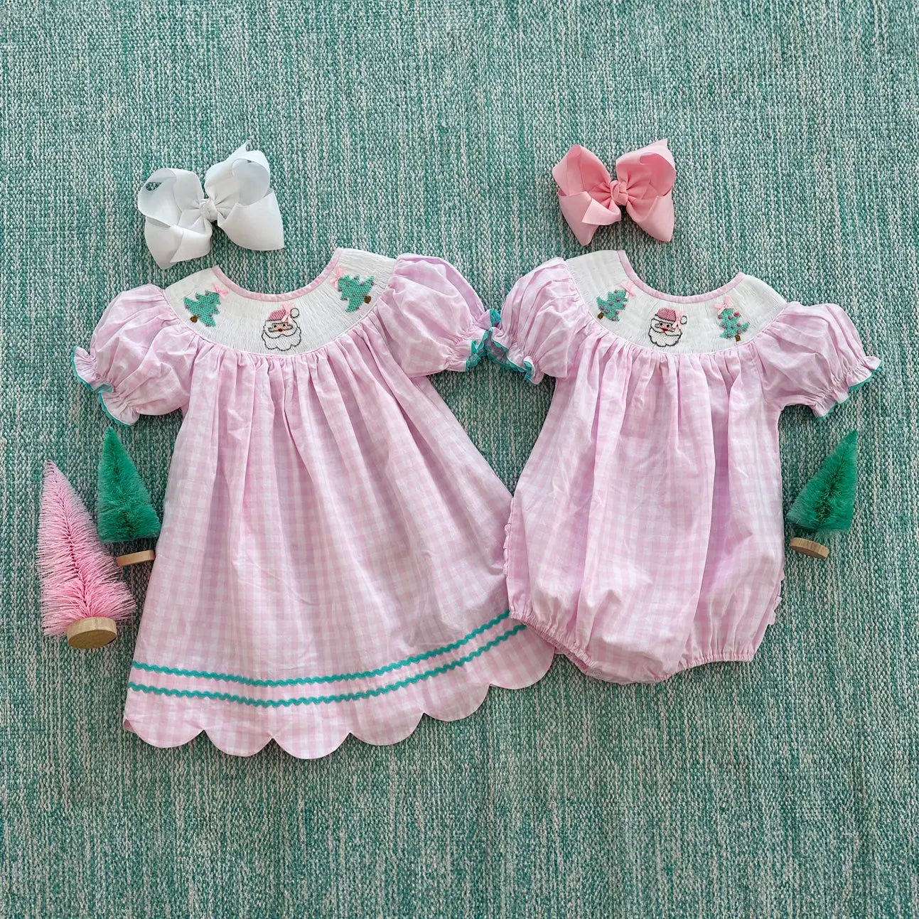 Smocked Christmas Dress - Latchkey