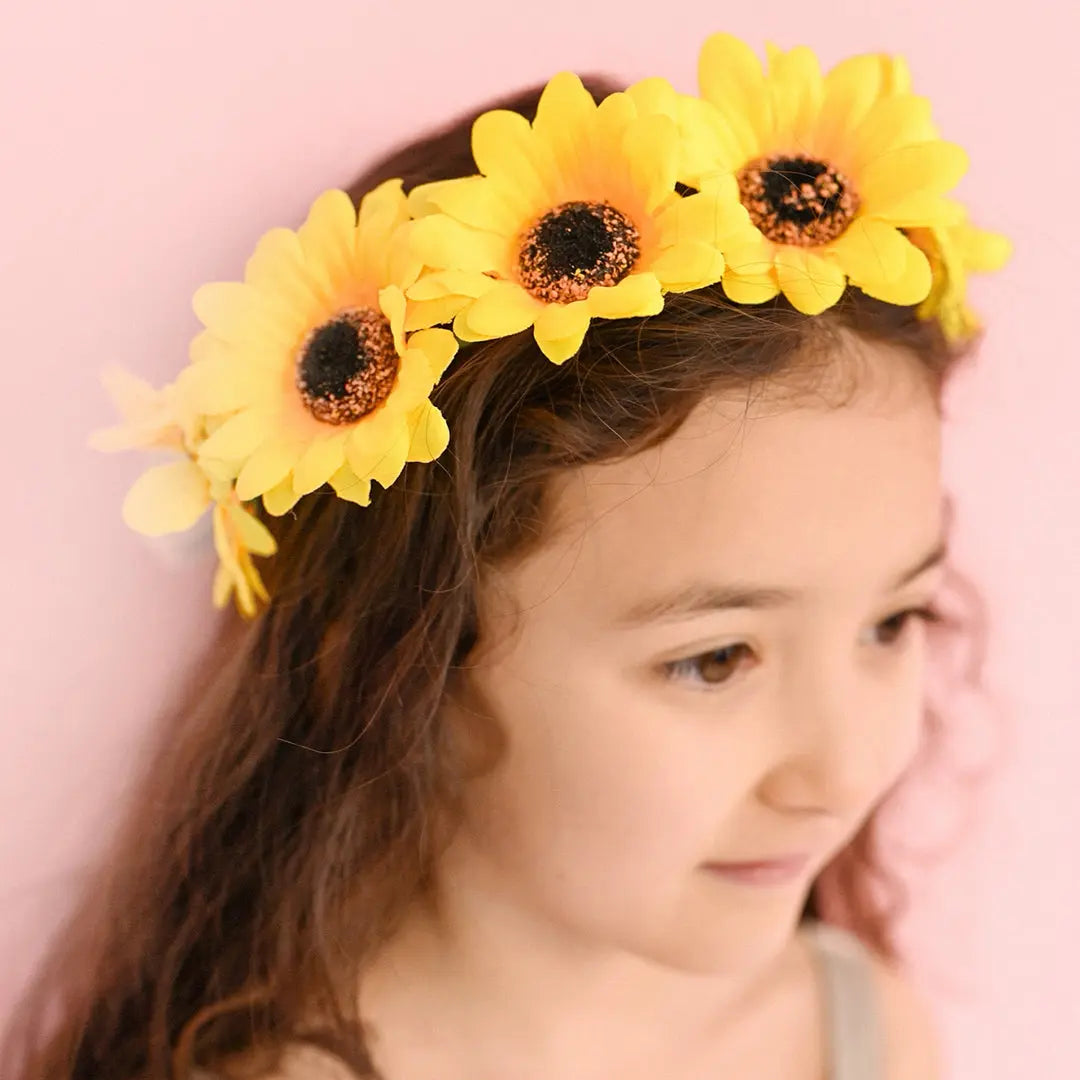 Soak Up The Sunflower Flower Crown (Kids Size) Coterie