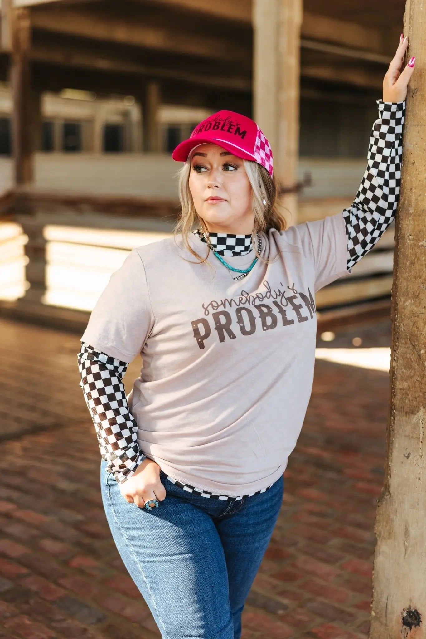 Somebody's Problem Graphic Tee Wild Junkie