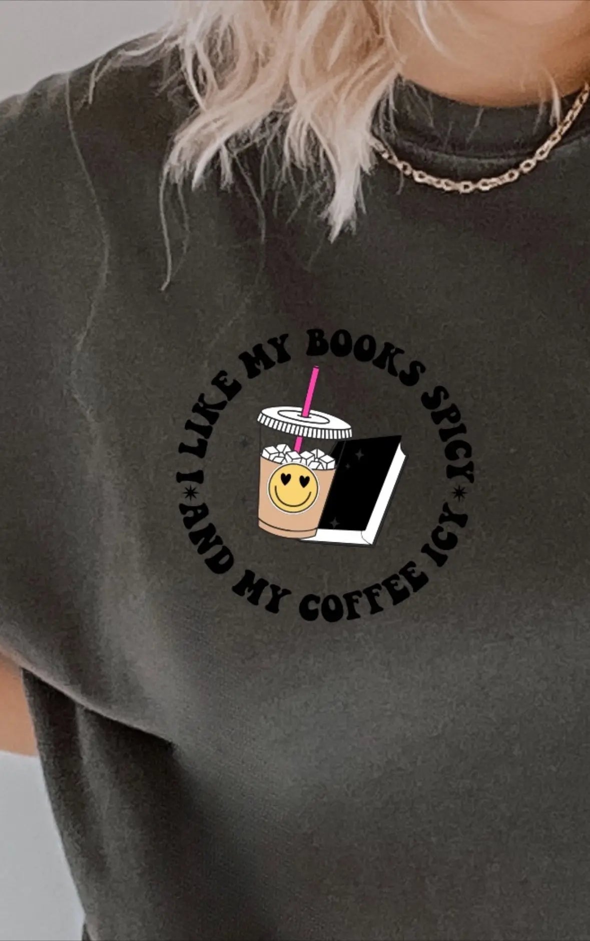 Spicy Books Graphic Tee Shop Karma Tees