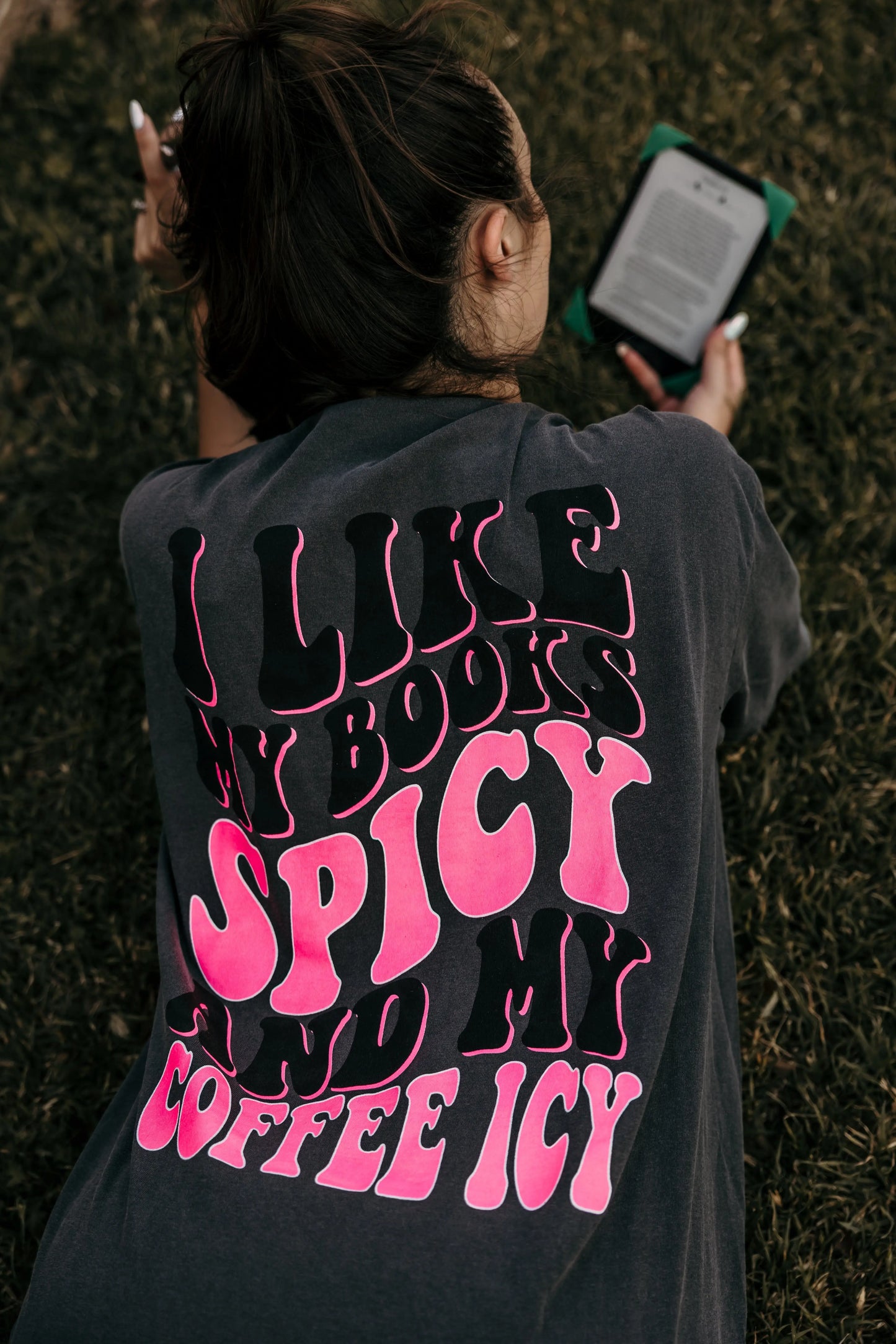 Spicy Books Graphic Tee Shop Karma Tees