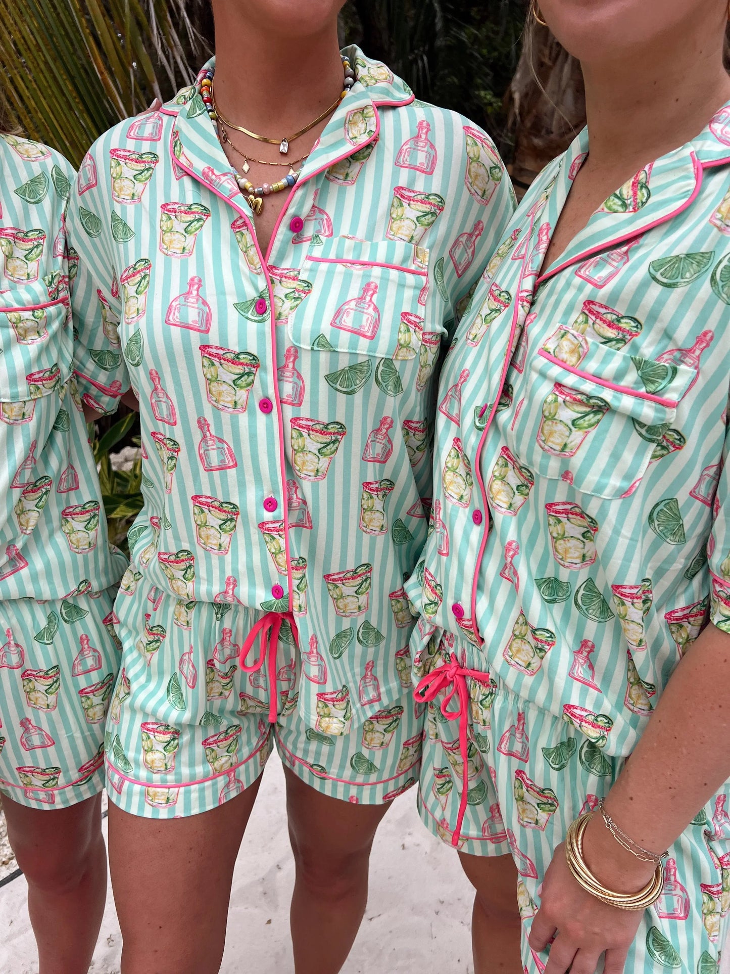 Spicy Marg - Short Pajama Set KenzKustomz