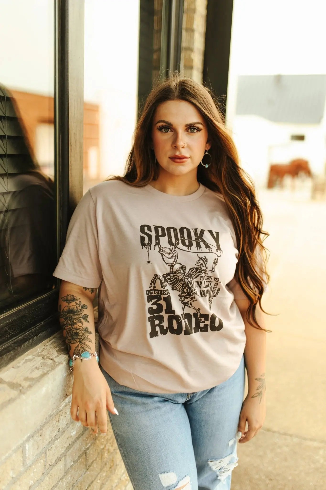 Spooky Rodeo Graphic Tee Wild Junkie
