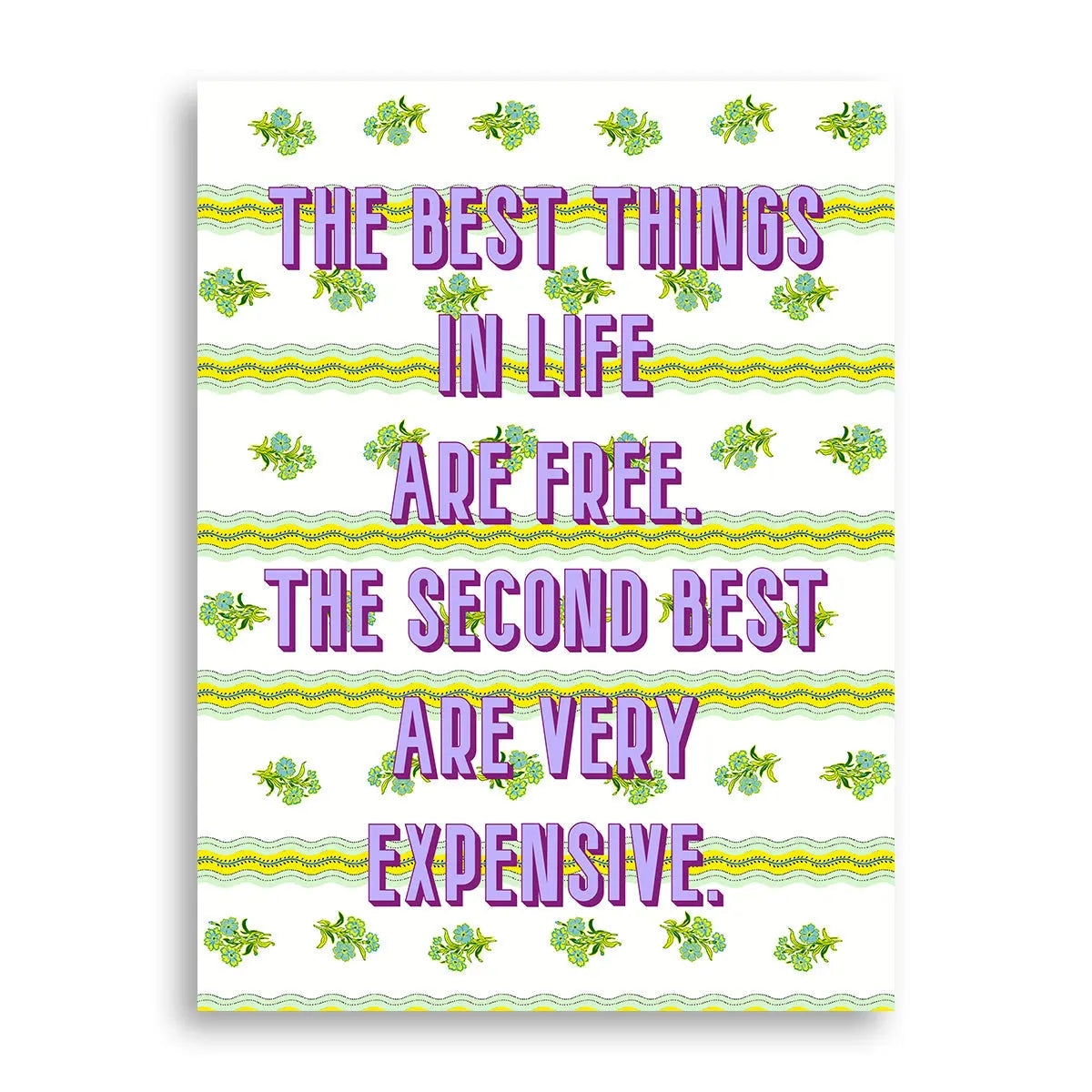 Statement Print - Expensive Furbish Studio