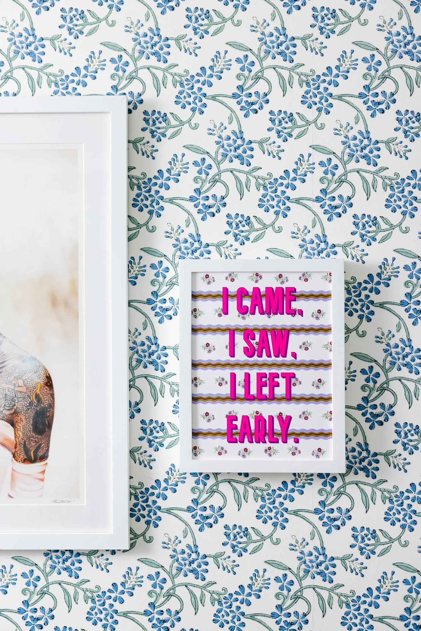 Statement Print - I Came I Saw Furbish Studio