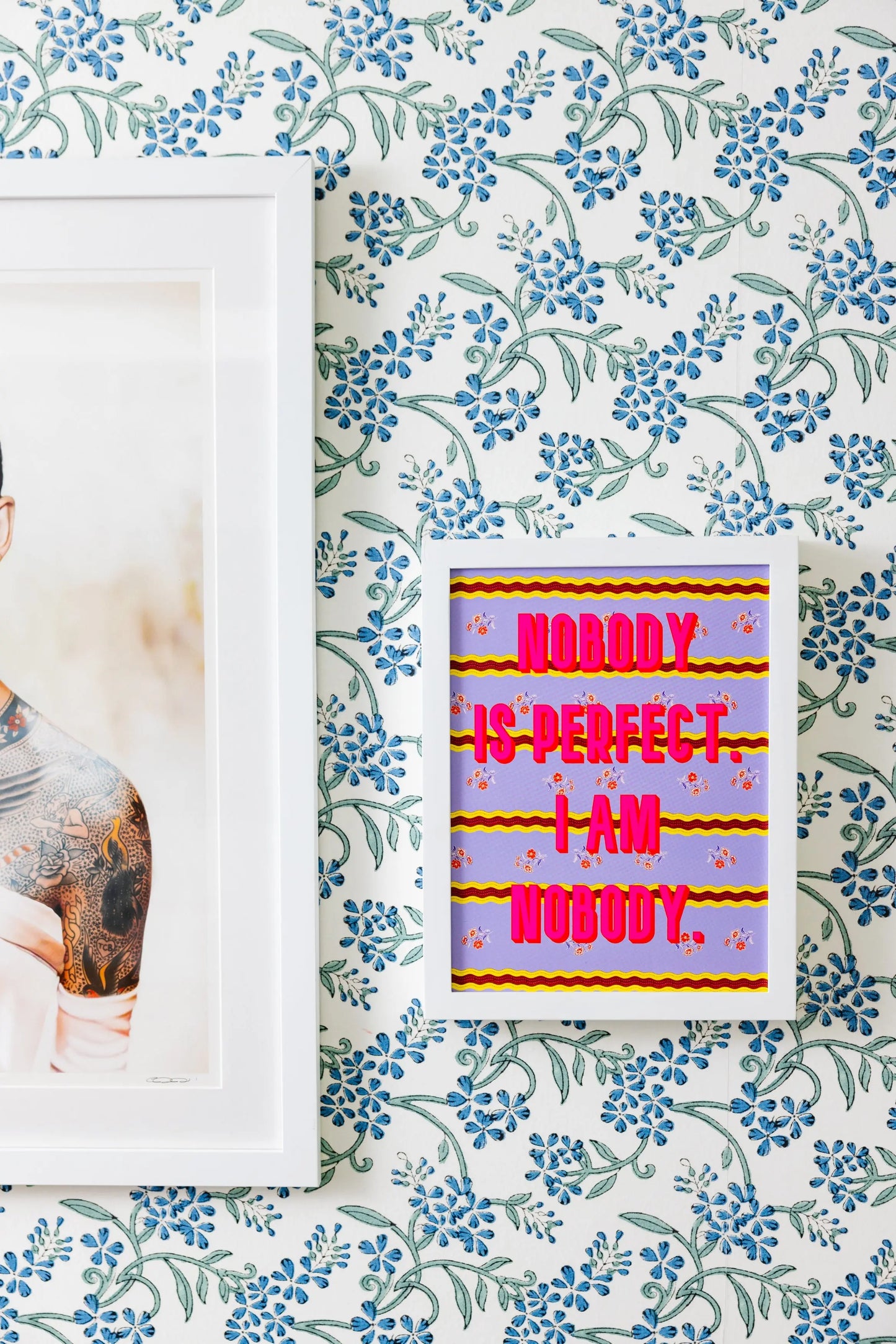 Statement Print - Nobody is Perfect Furbish Studio