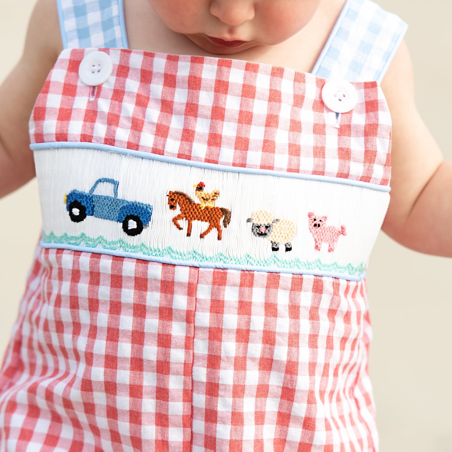 Reversible Tractor / Little Blue Farm Truck Jon Jon - Latchkey