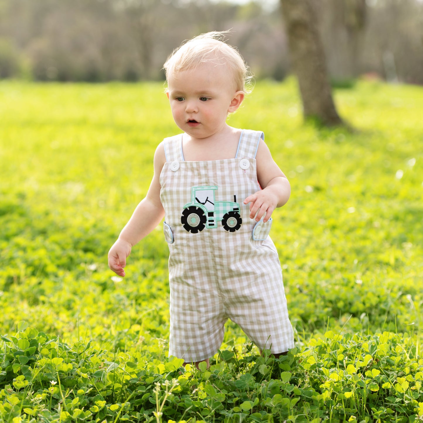 Reversible Tractor / Little Blue Farm Truck Jon Jon - Latchkey