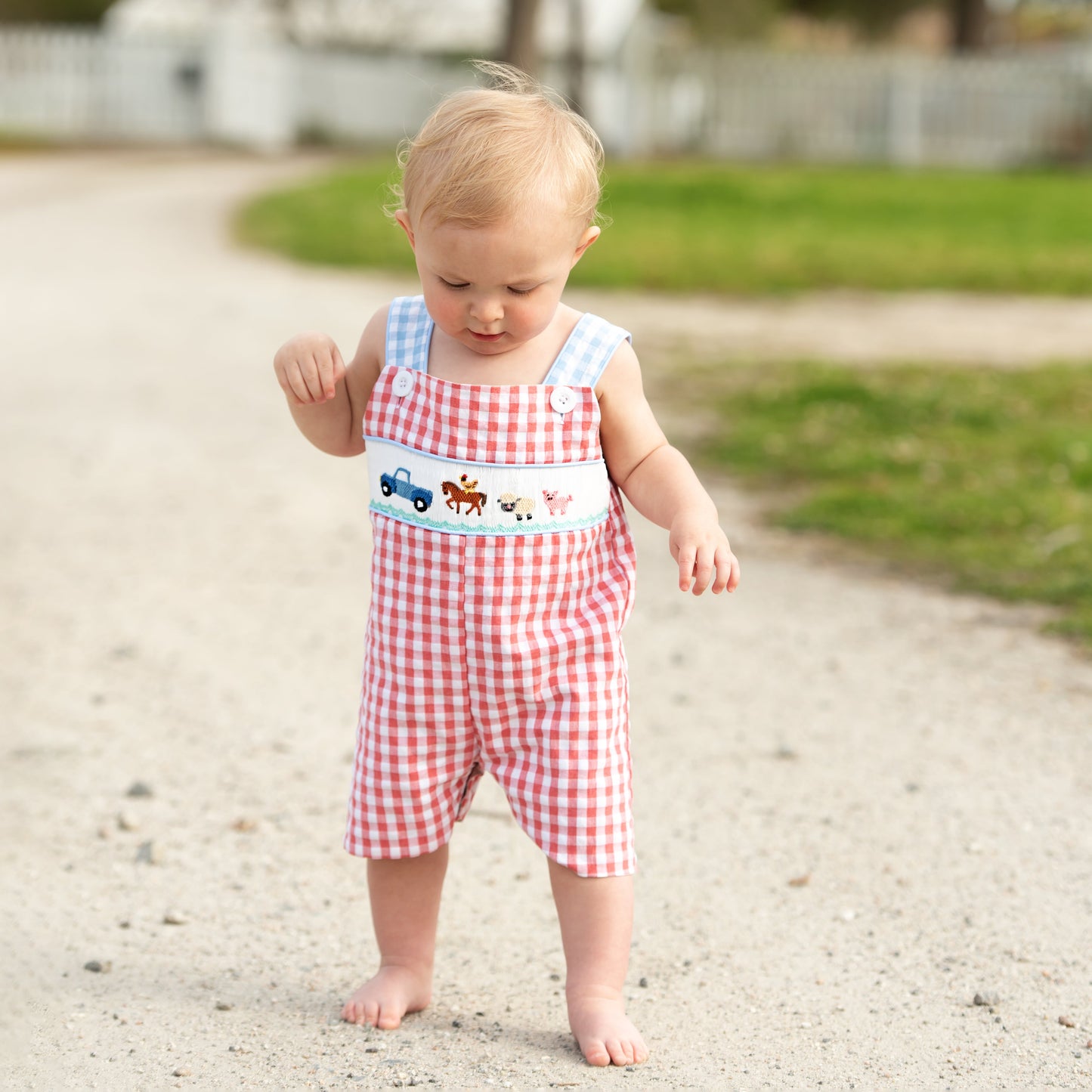 Reversible Tractor / Little Blue Farm Truck Jon Jon - Latchkey