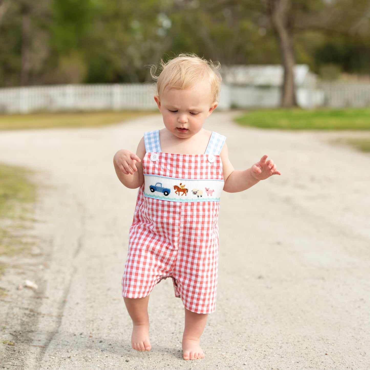 Reversible Tractor / Little Blue Farm Truck Jon Jon - Latchkey