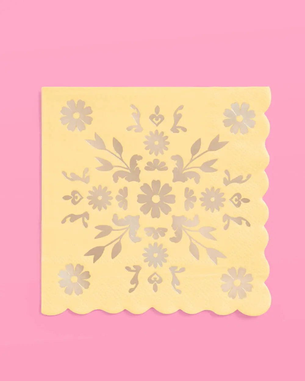 Tea Time Napkins - 24 foil napkins xo, Fetti