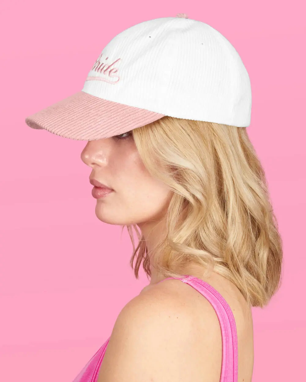 Team Bride Hat - embroidered corduroy hat xo, Fetti