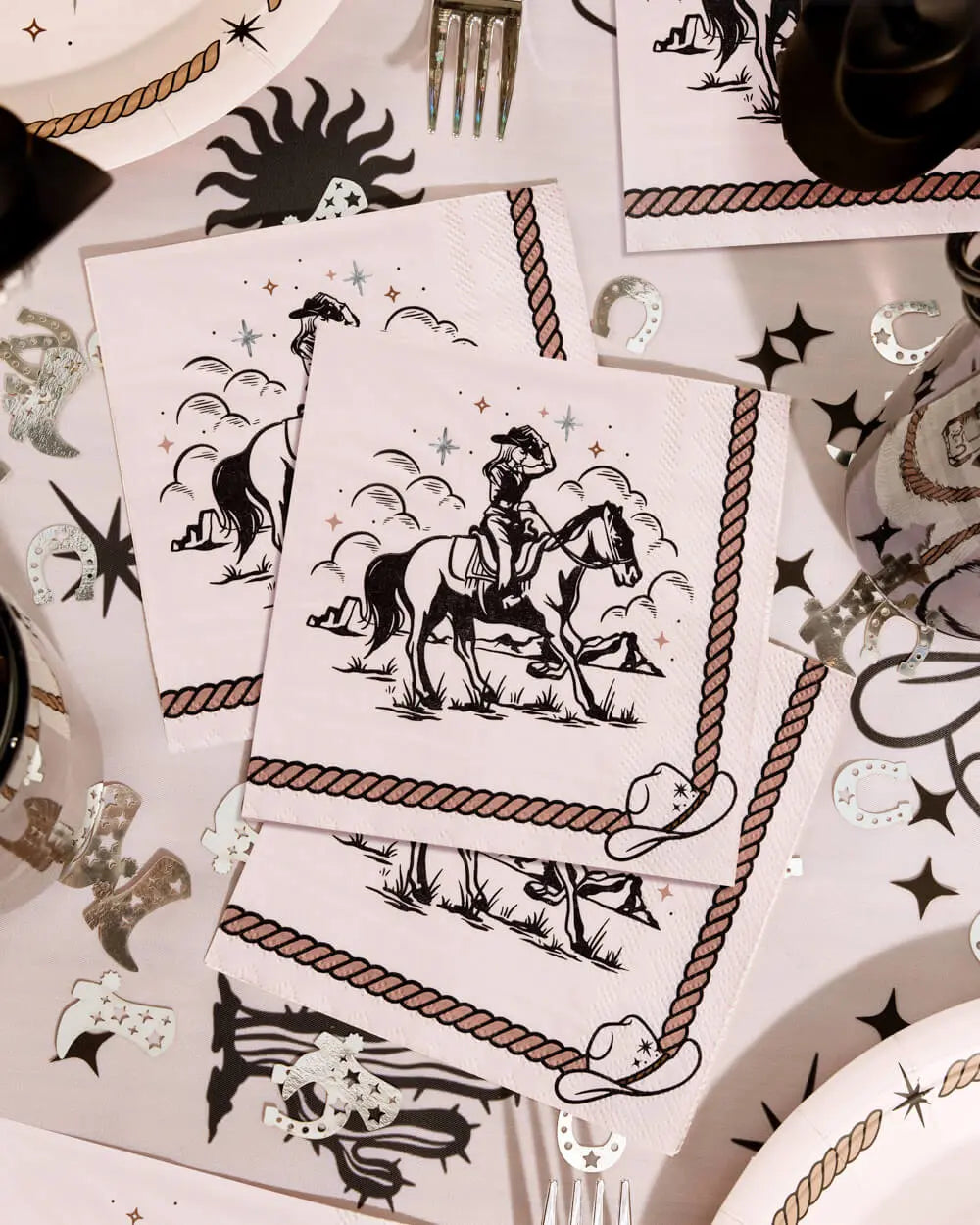 Texas Hold 'Em Napkins - 25 paper napkins xo, Fetti