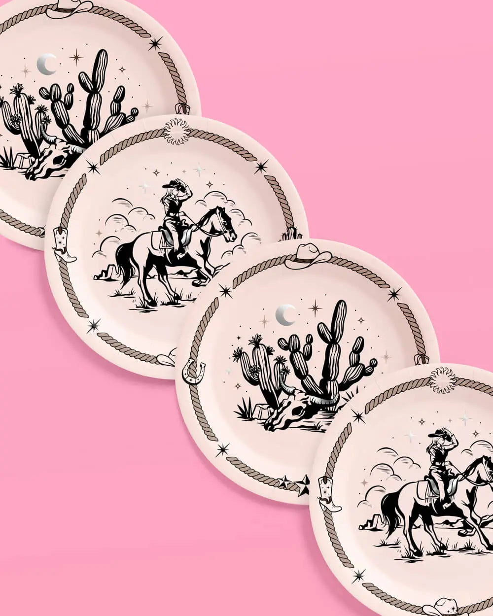 Texas Hold 'Em Plates - set of 24 paper plates xo, Fetti
