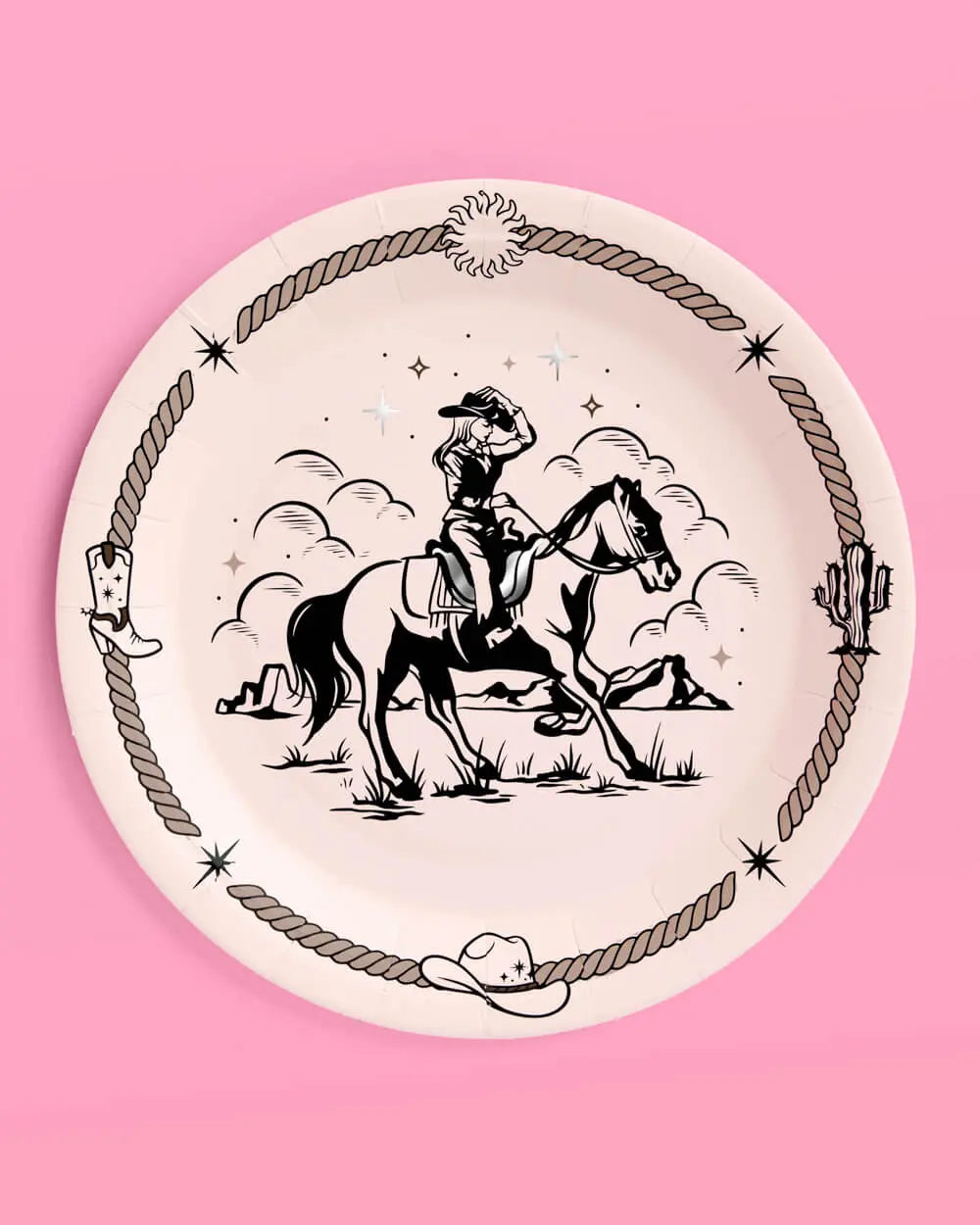 Texas Hold 'Em Plates - set of 24 paper plates xo, Fetti