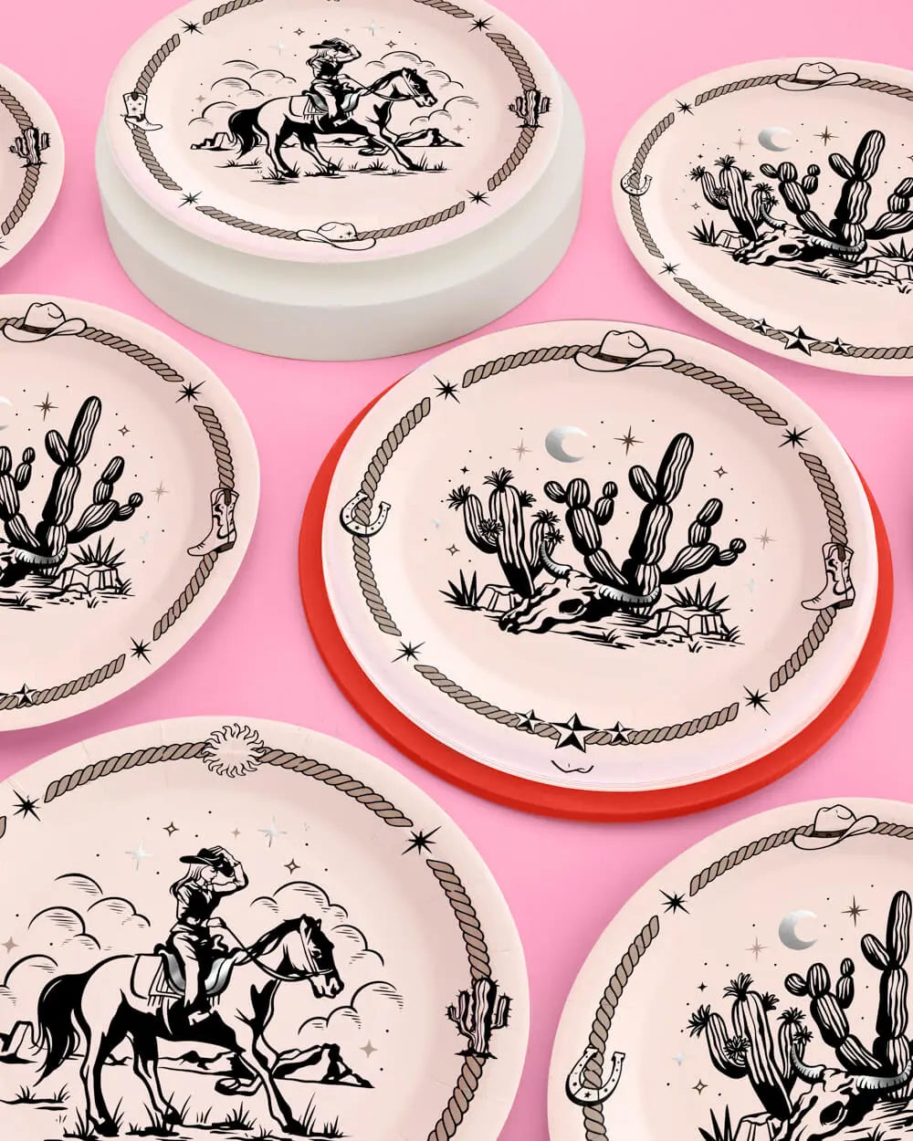 Texas Hold 'Em Plates - set of 24 paper plates xo, Fetti