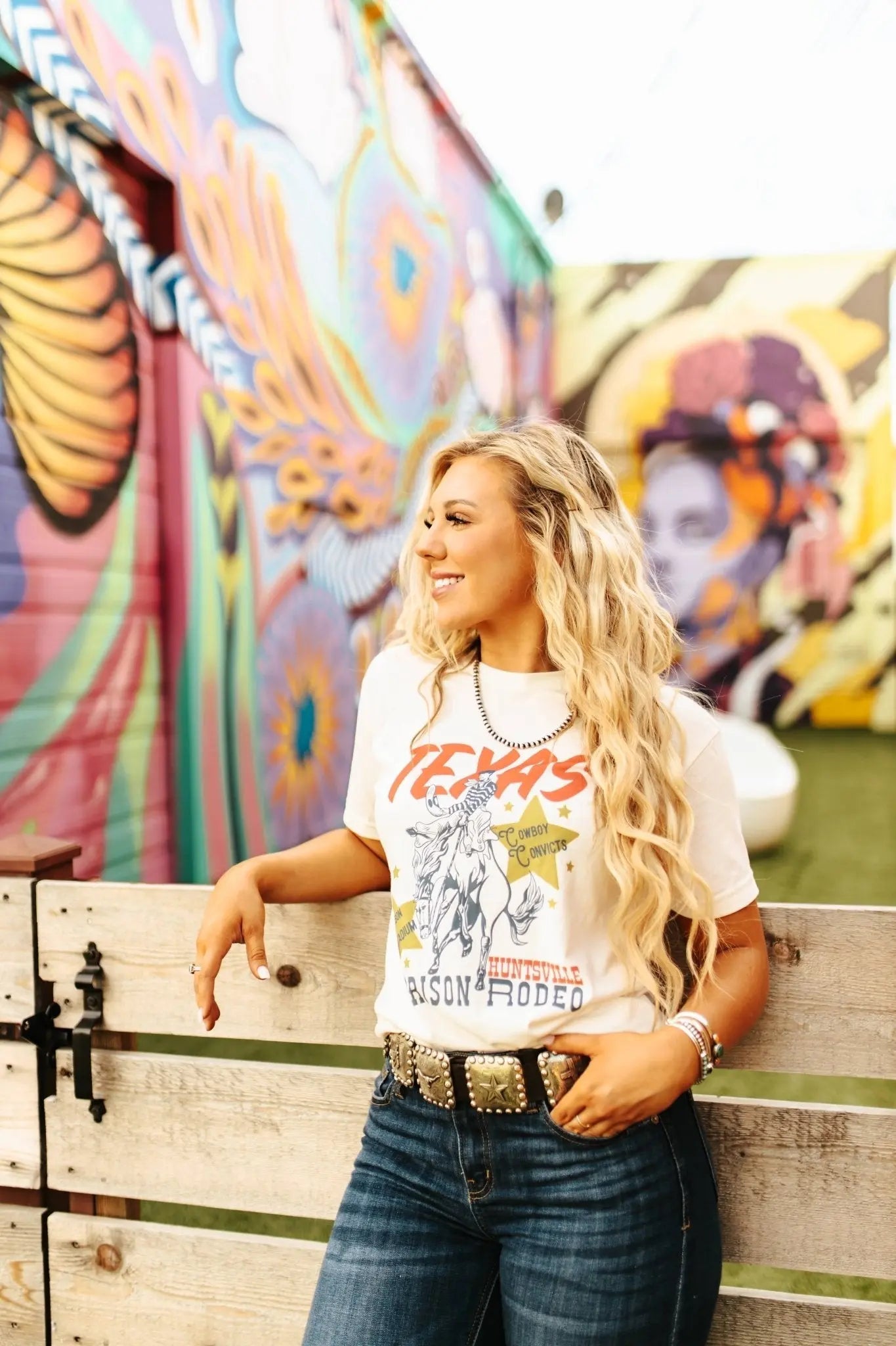 Texas Prison Rodeo Graphic Tee Wild Junkie
