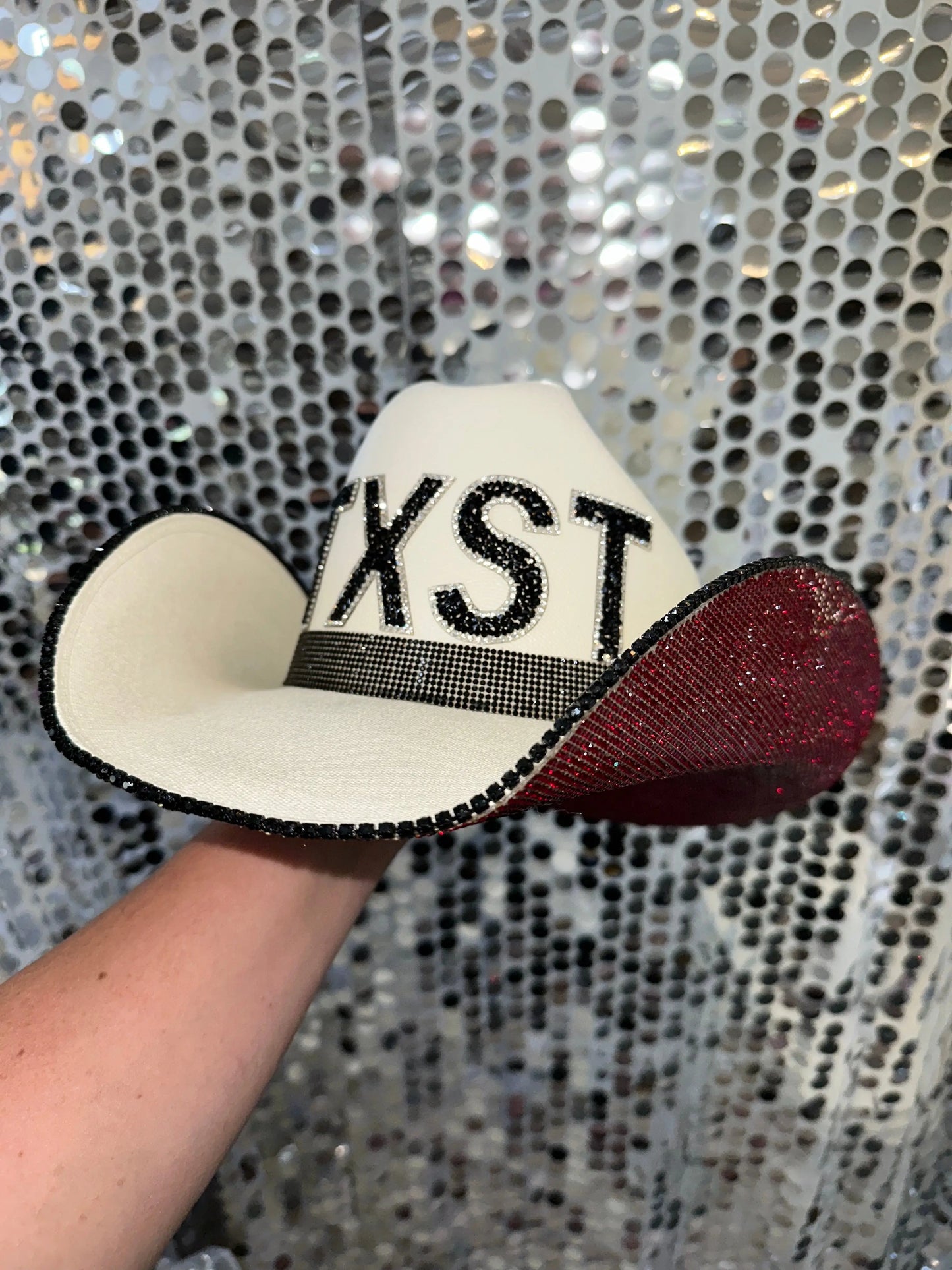 Texas State University Hat Rhinestone Cowgirl
