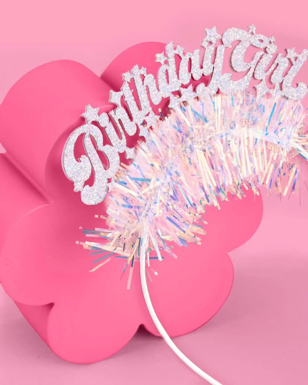 That Bday Girl Headband - fringe headband xo, Fetti